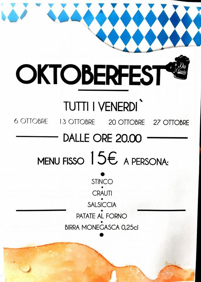 Bar CLAUDIO меню