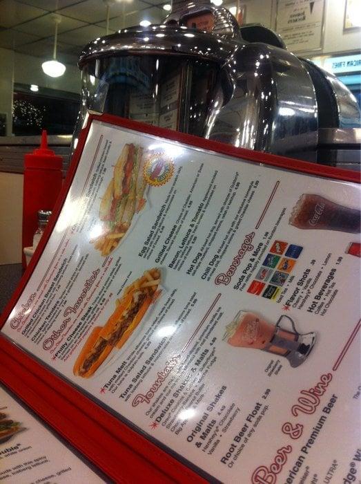 Johnny Rockets меню