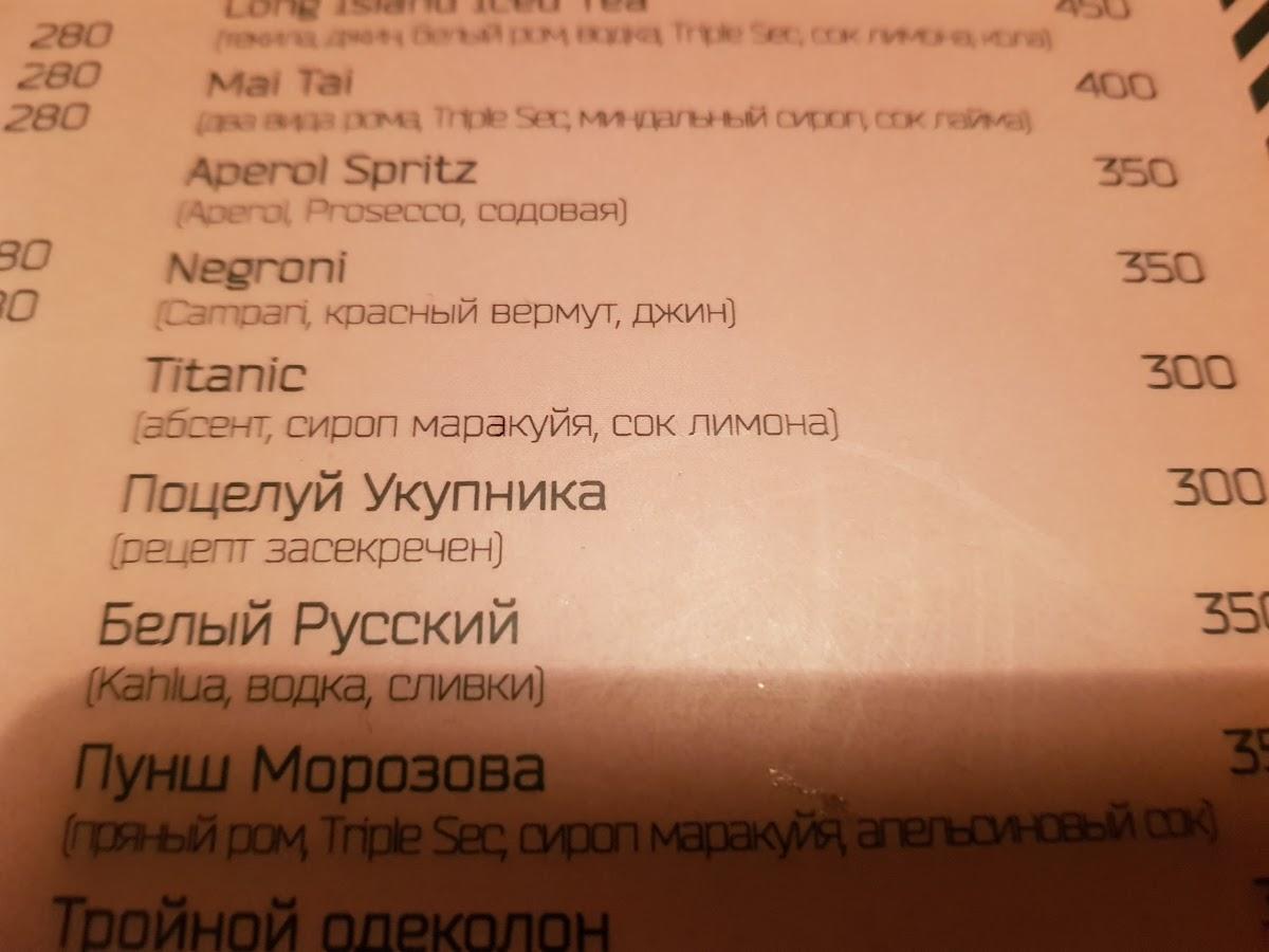 Ящик меню