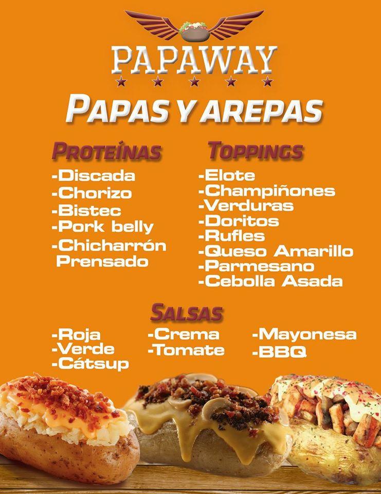 Papaway меню