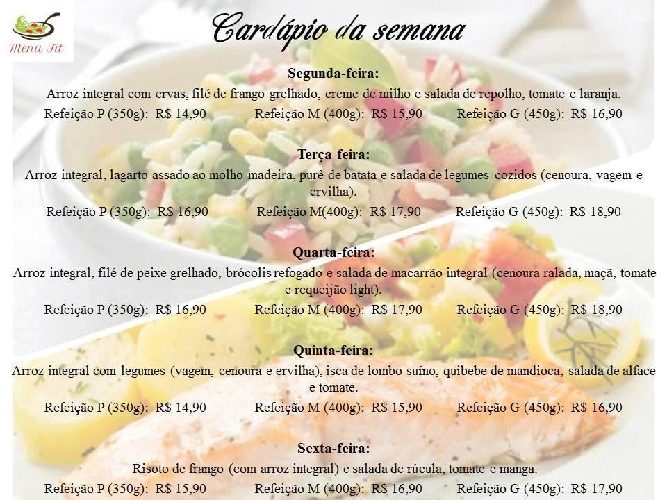Menu Fit меню