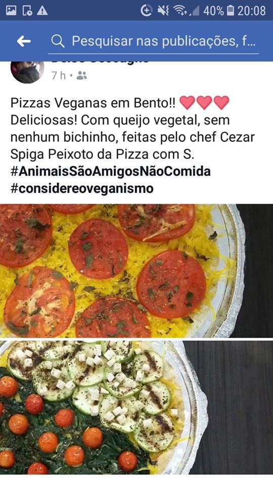 Pizza com S меню
