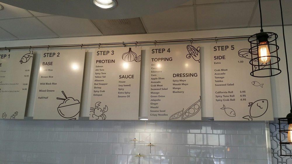 Poki Run Fremont меню