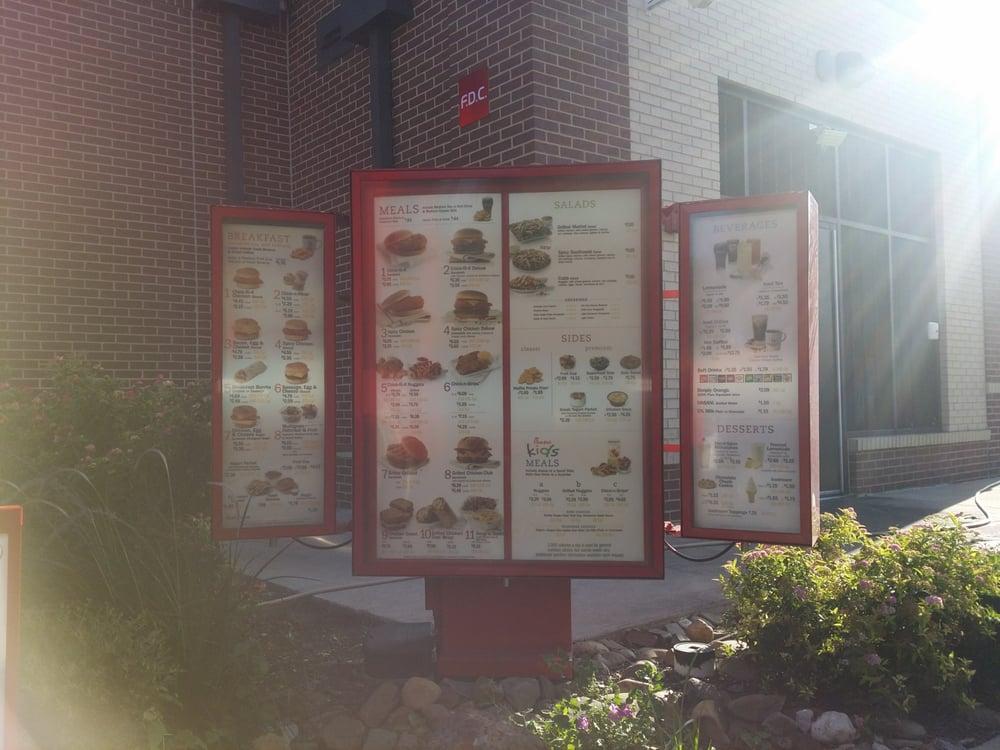 Chick-fil-A меню