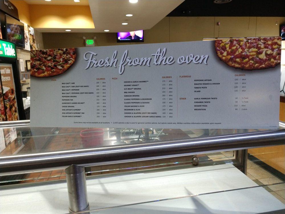 Round Table Pizza меню