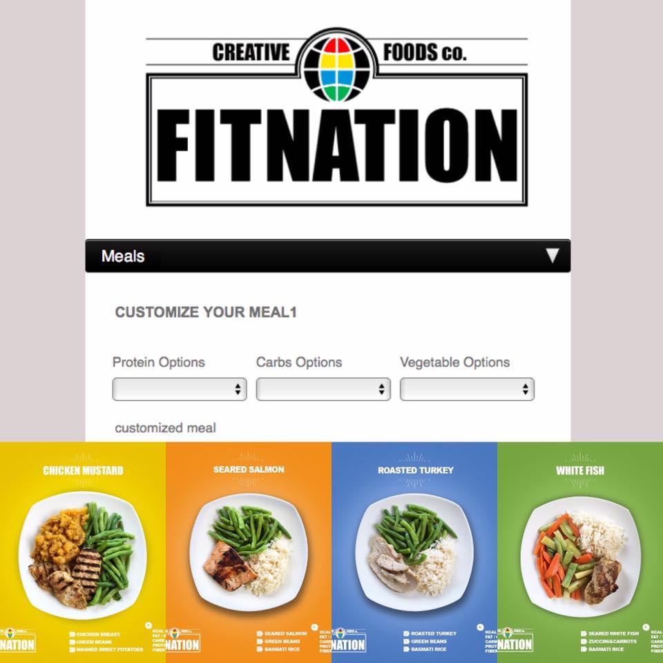 FITNATION меню