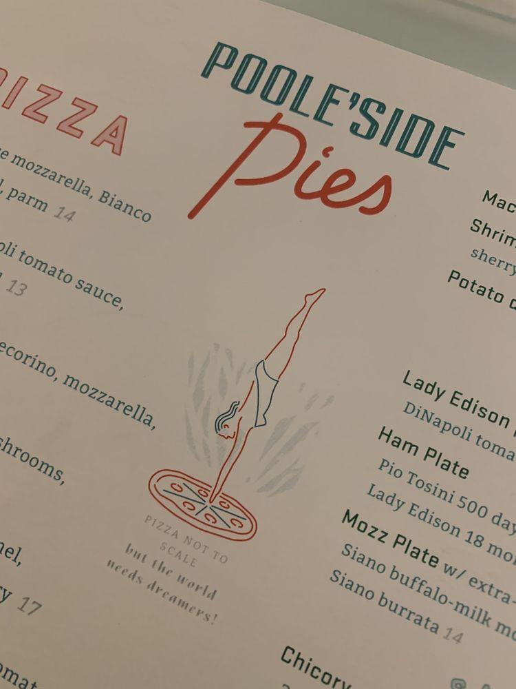 Poole’side Pies меню