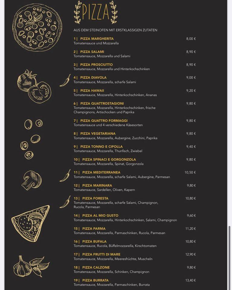 Pizzeria Ristorante Romeo меню
