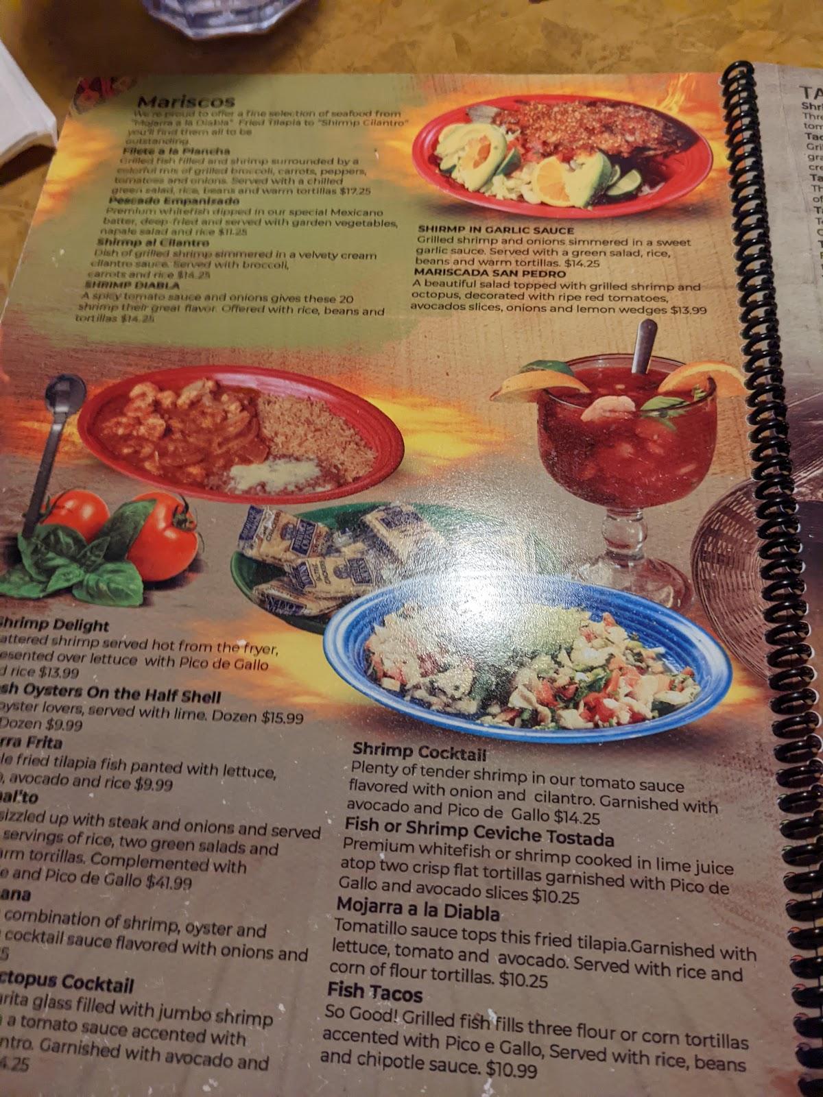 Los Rancheros меню