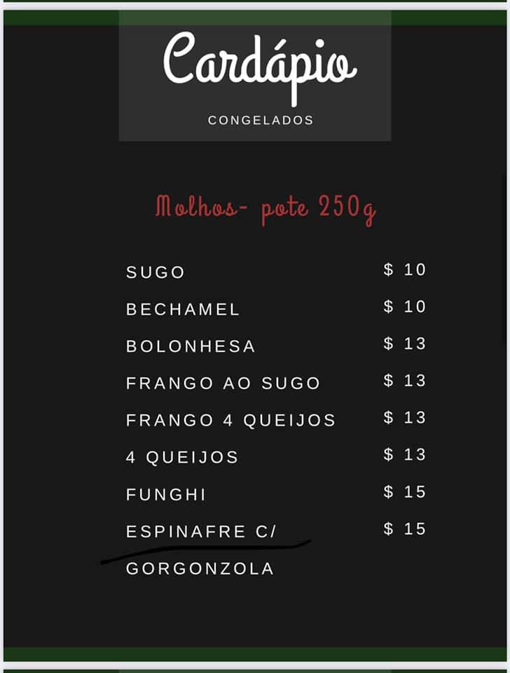 Restaurante Dom Gigio меню