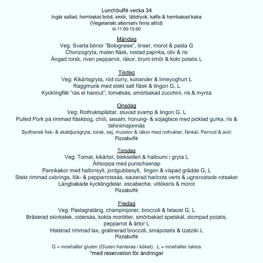 LeChef меню