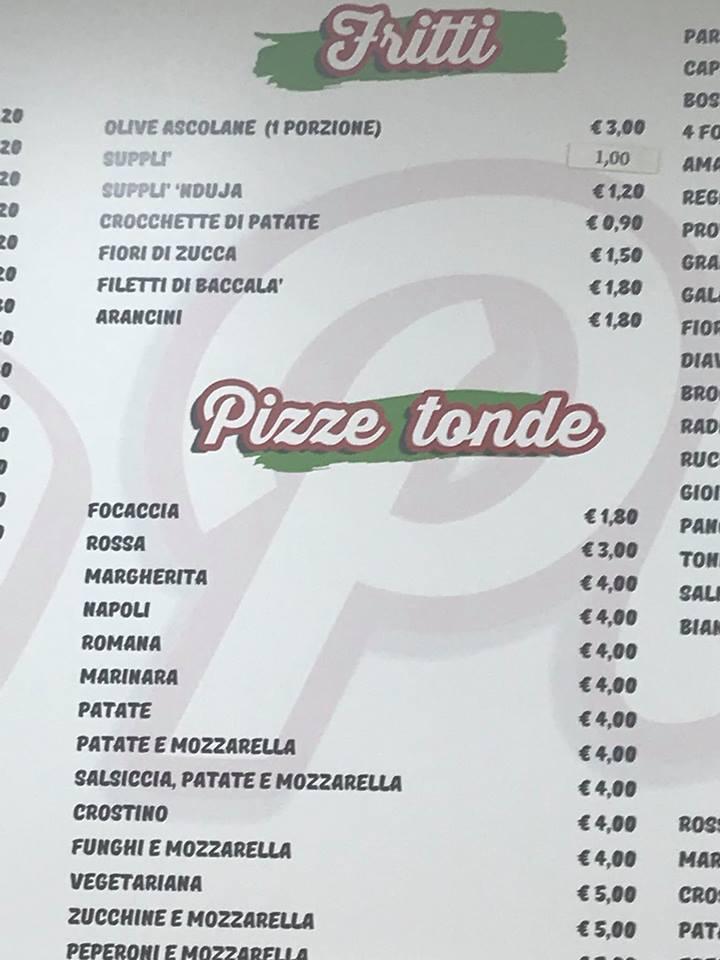 Lions Pizza меню