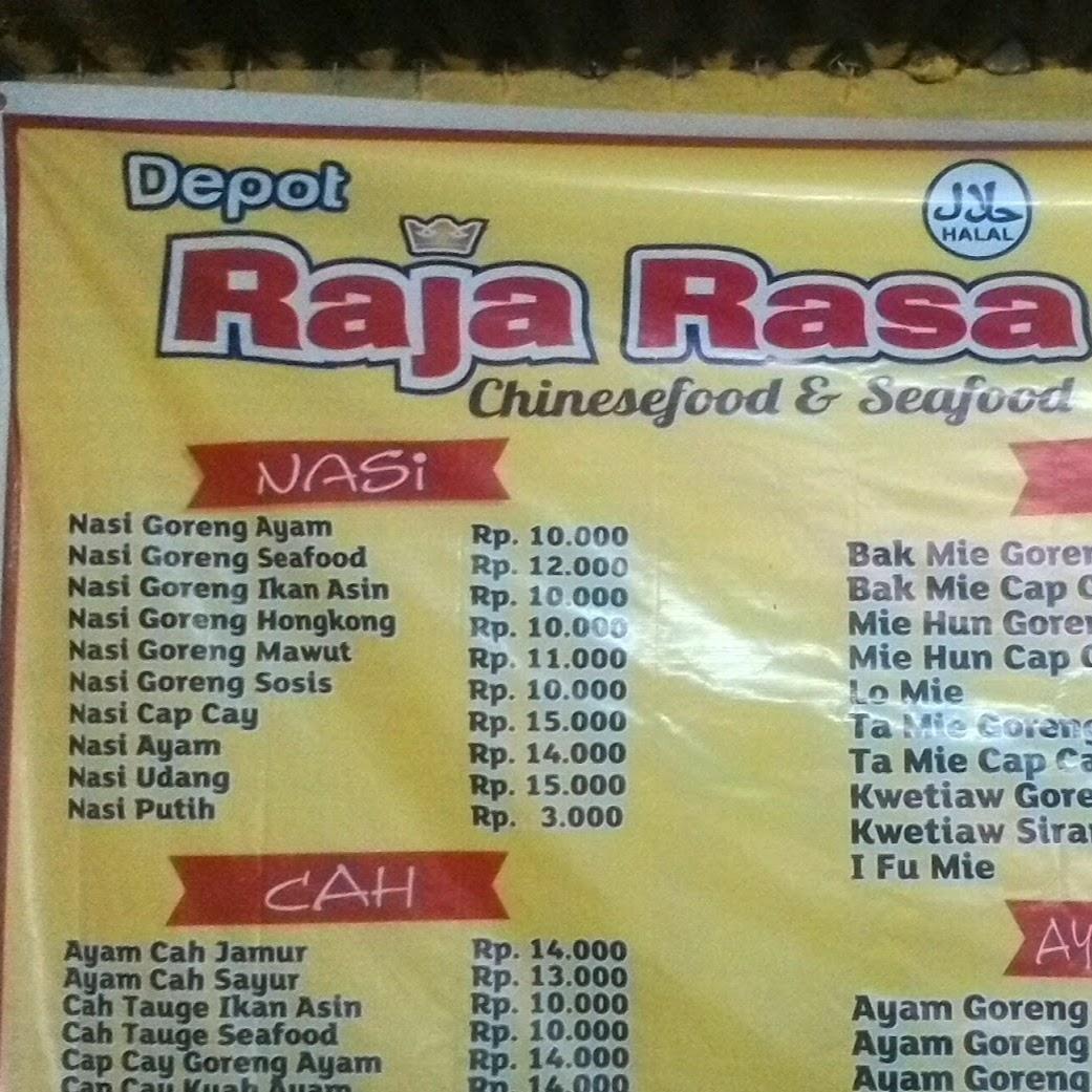 Depot Raja Rasa меню