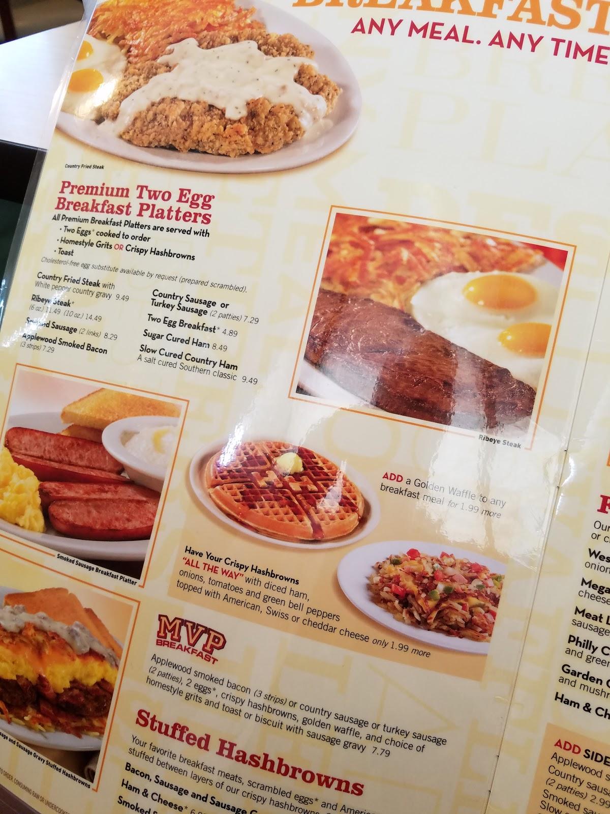 Huddle House меню