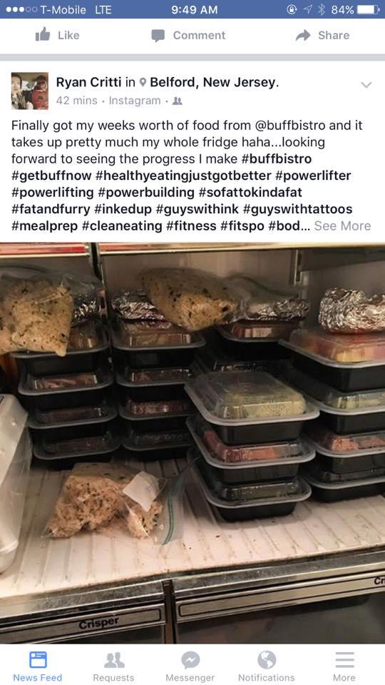 Buff Bistro меню