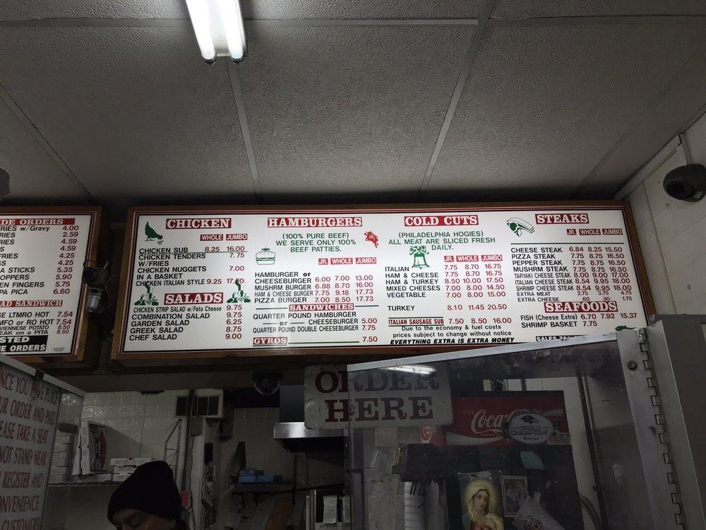 Original Philadelphia Style меню