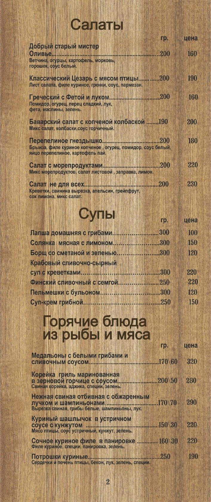 Кофеварка меню