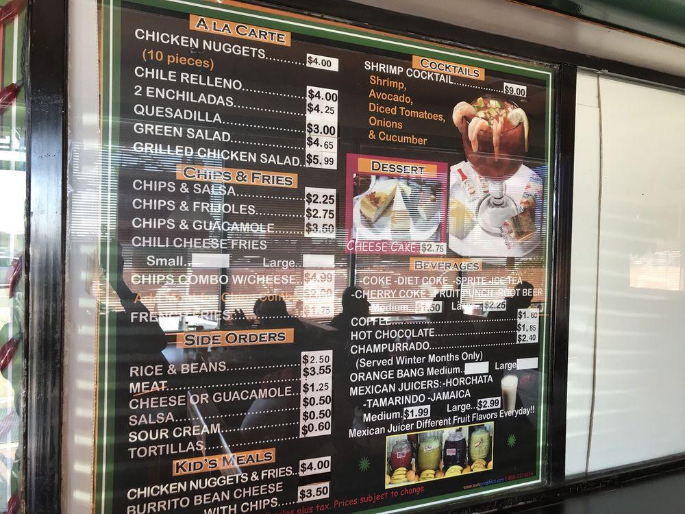 El Ranchero Restaurant меню