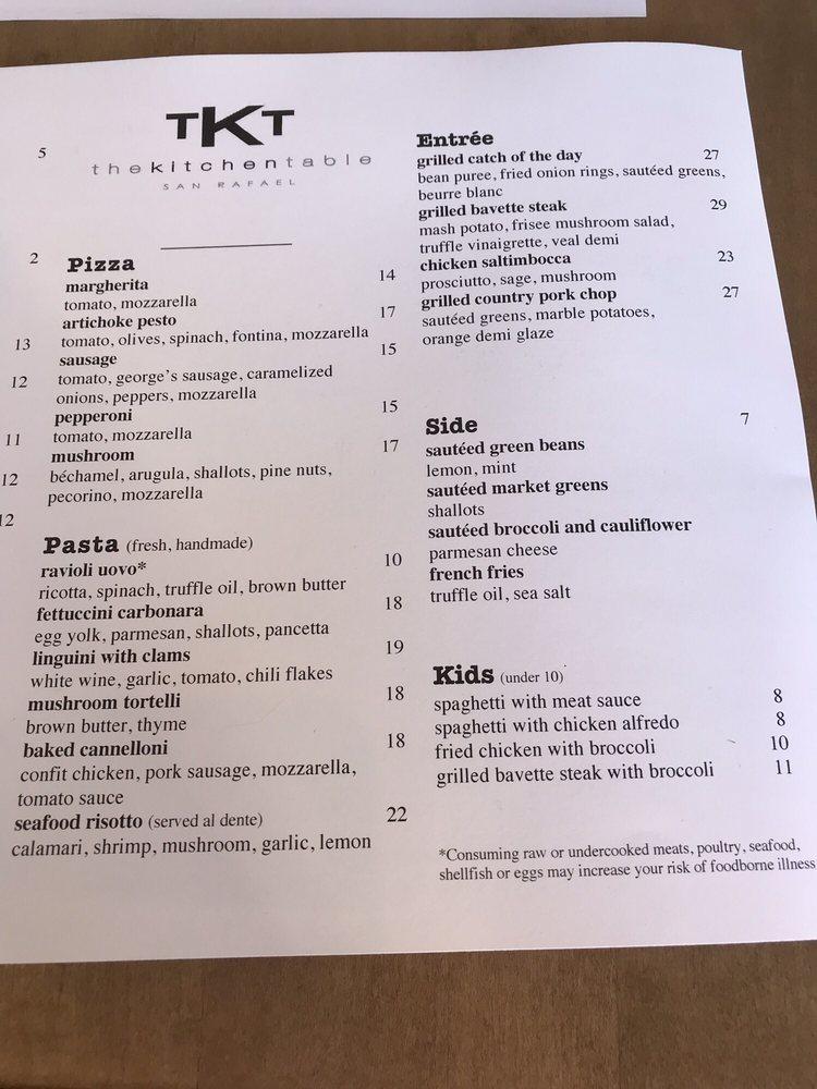 Alioto's Focacceria меню
