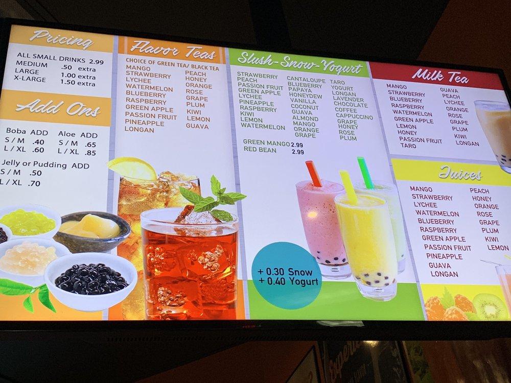 Boba Cafe меню