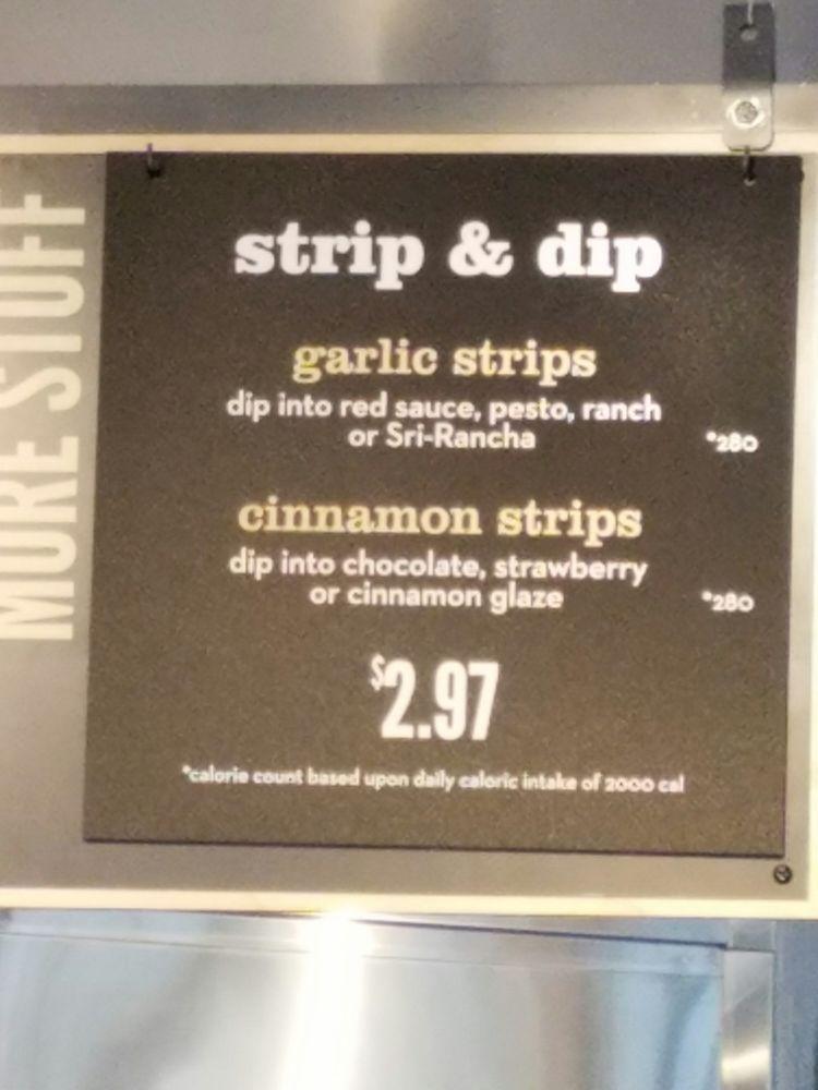MOD Pizza меню