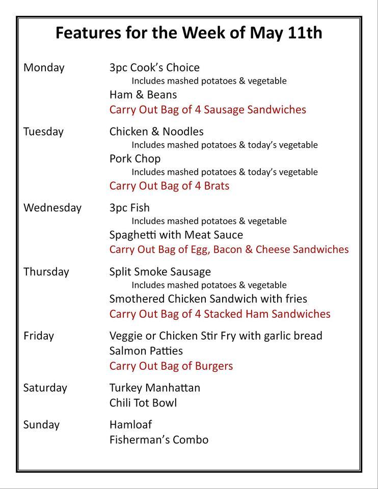 Richards Restaurant - Decatur,IN меню