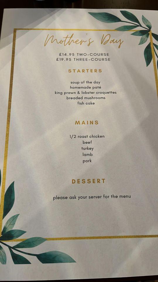 Waggon Inn меню