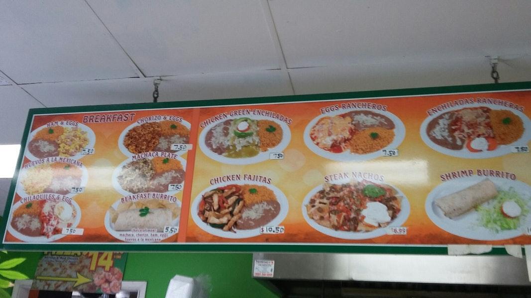 Taco Time меню