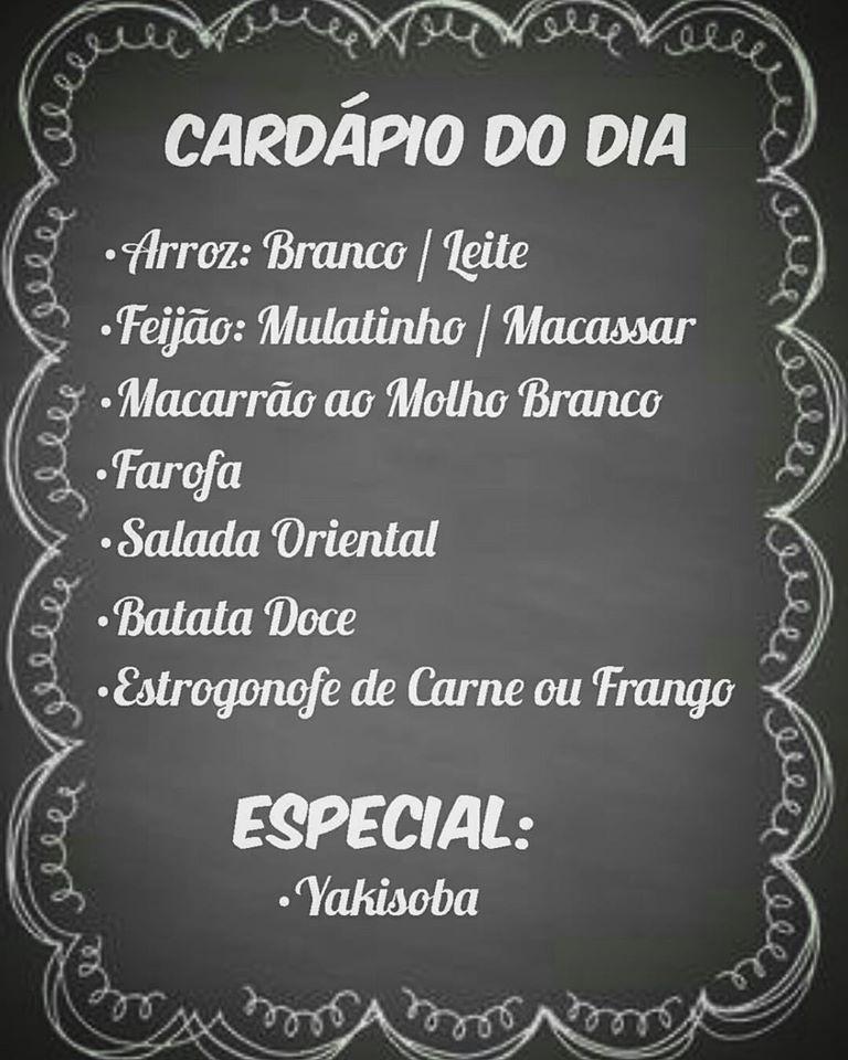Barriga Cheia меню