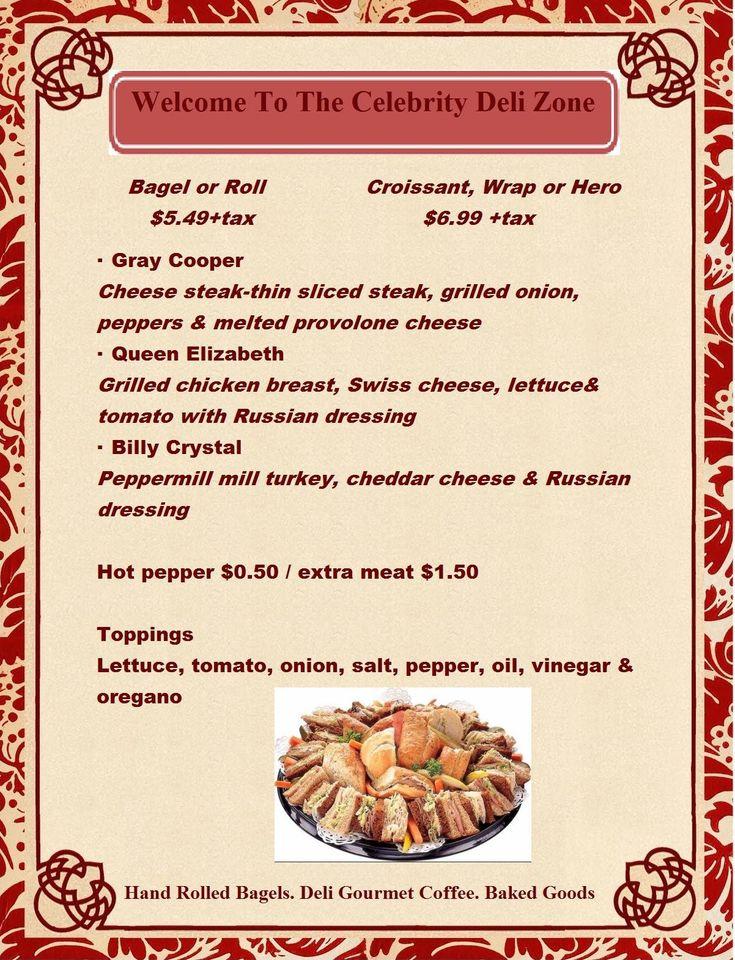 Chestnut Ridge Hot Bagels меню