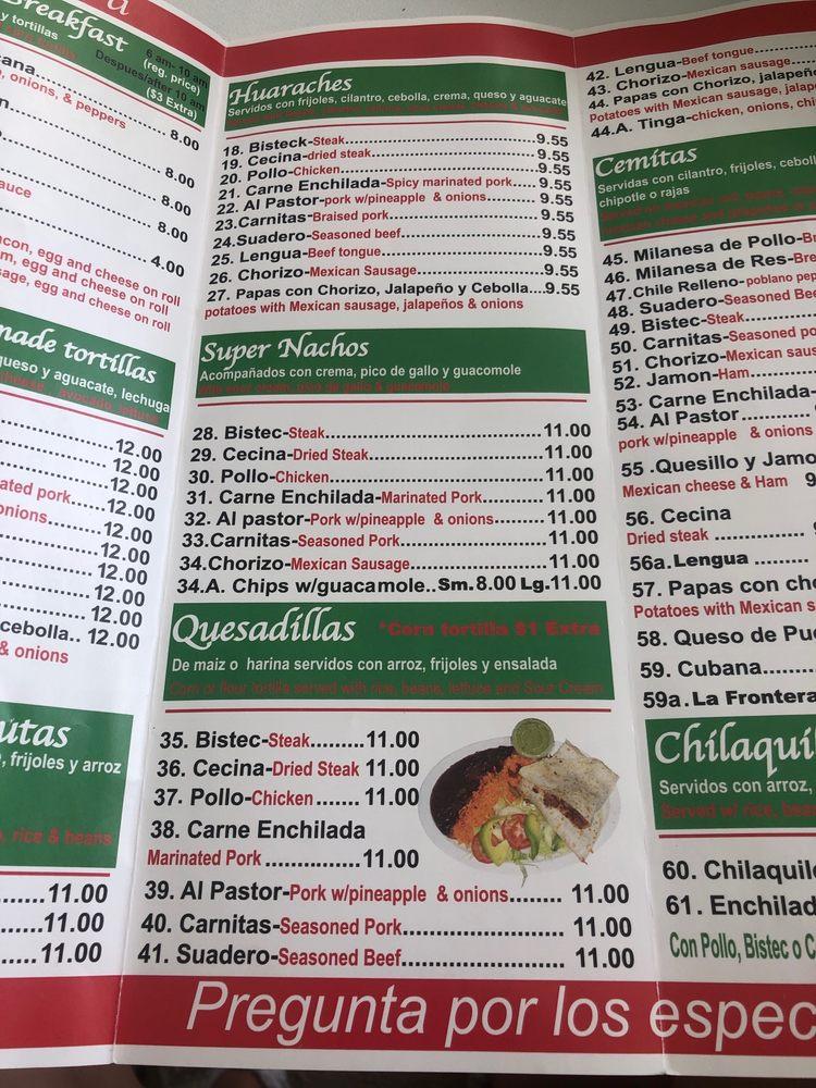 Mega Mex меню