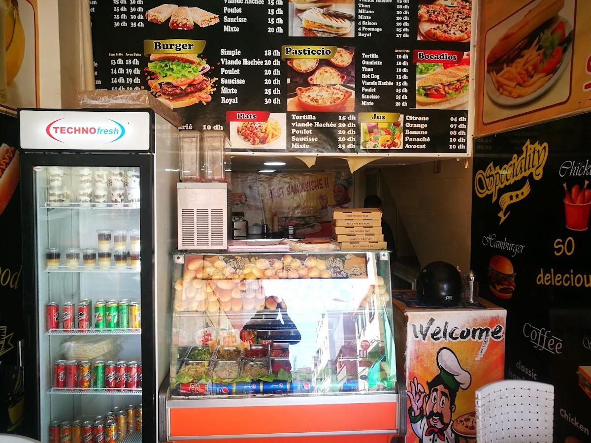 Street food меню