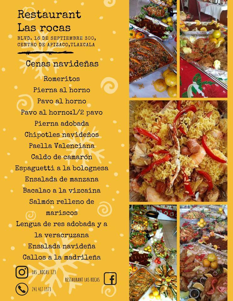 Restaurant Las Rocas меню