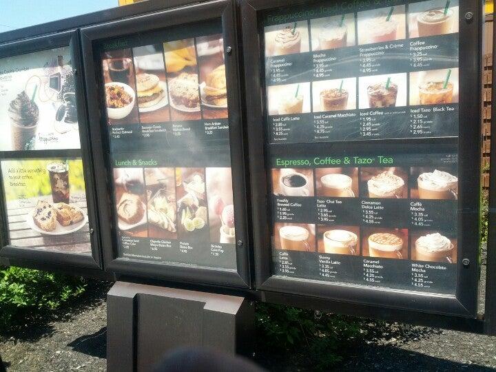 Starbucks Coffee Company меню