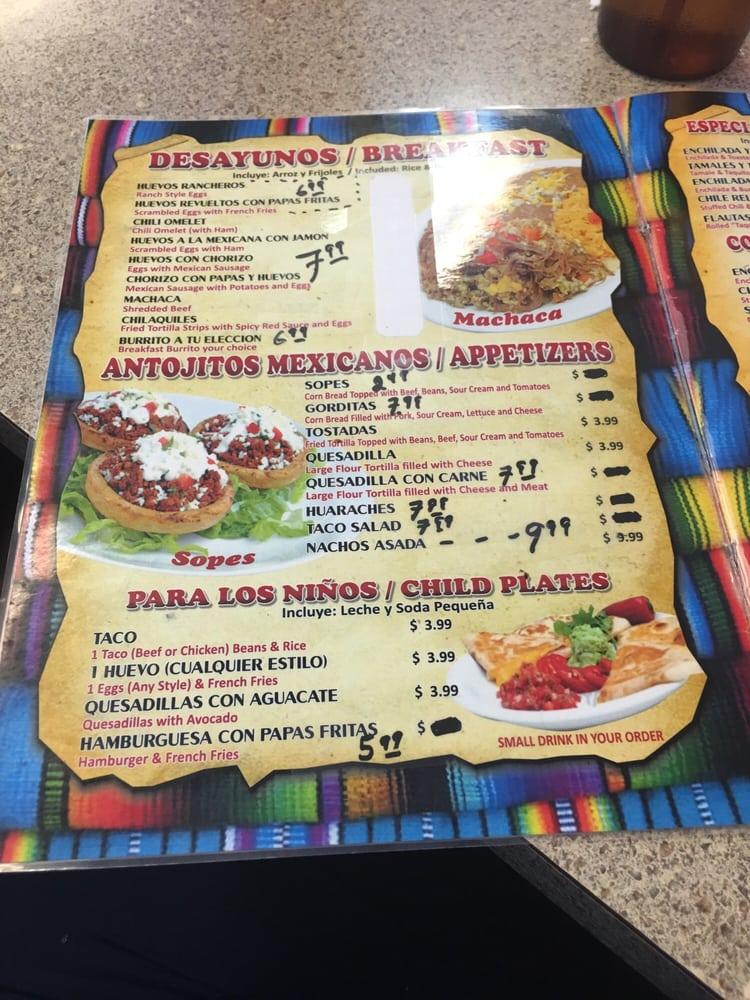 Jugos Vallarta меню