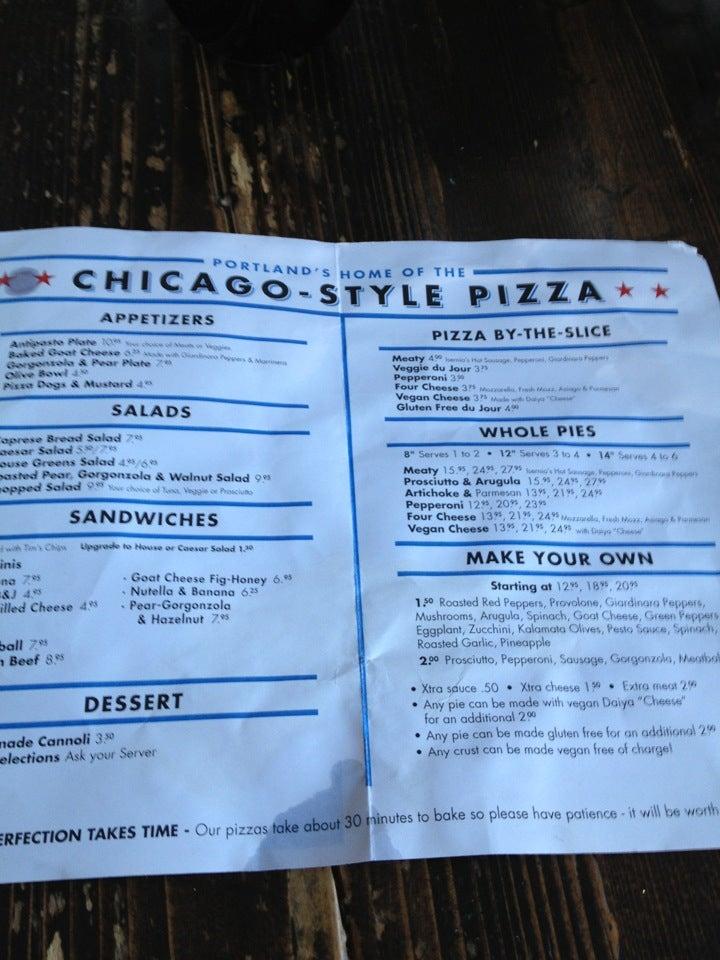 Via Chicago меню