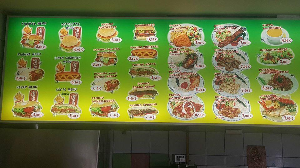 Maxebap меню
