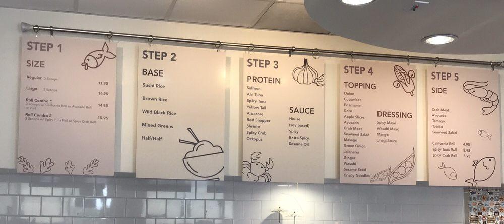 Poki Run Fremont меню