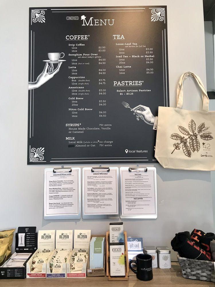Larry's Coffee меню