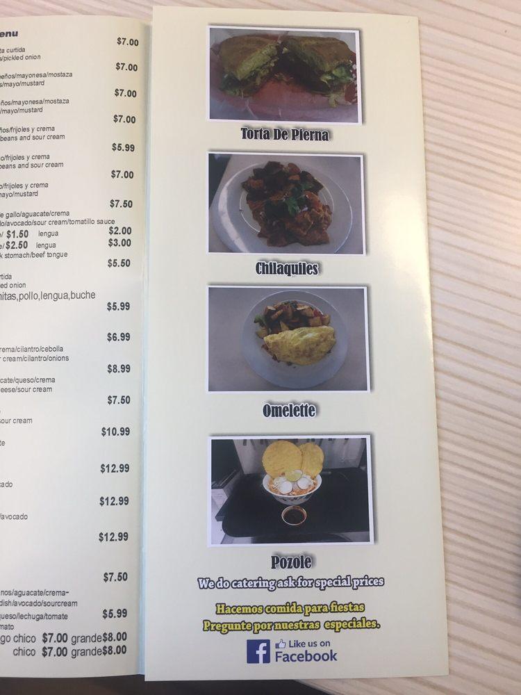 El Rincon Tapatio меню