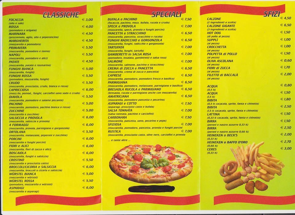 LucianoPizza меню