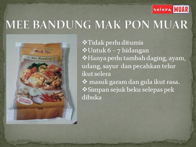 Selera Muar меню