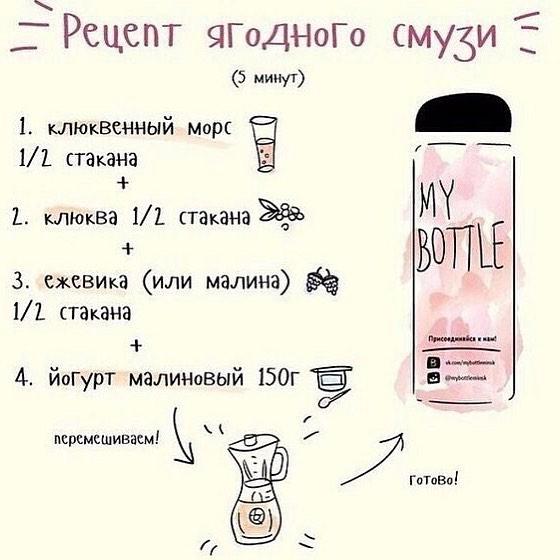 Фитнес Бар "Time Out" меню
