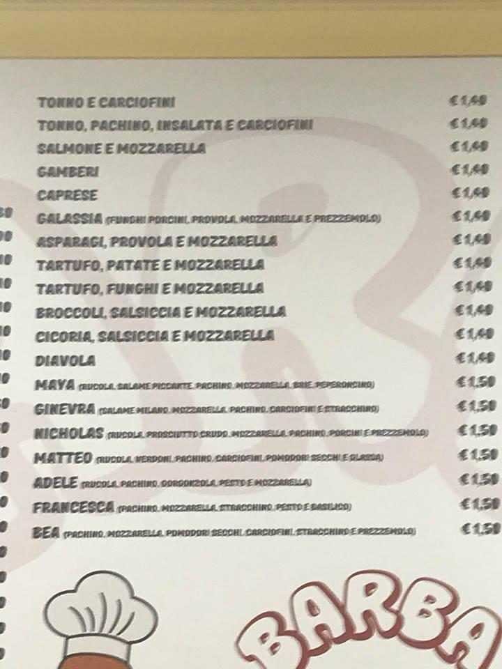 Lions Pizza меню