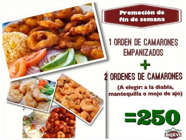 Restaurant Bar Rijevi меню
