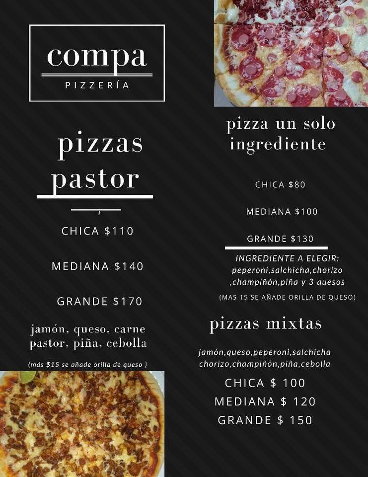 Los Compas меню
