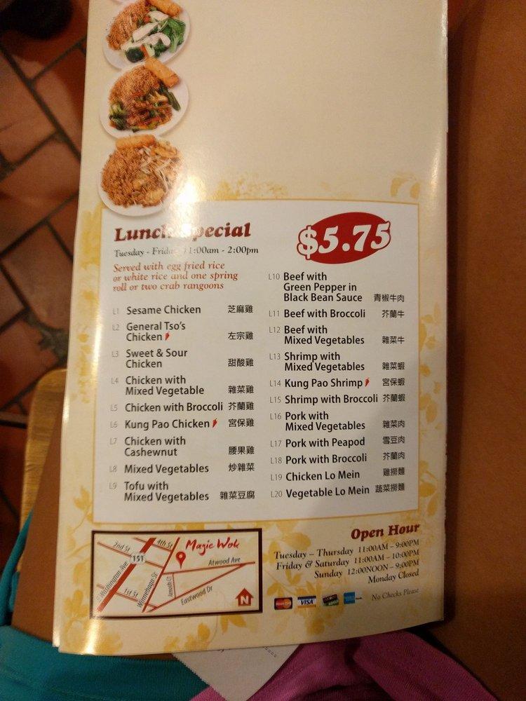 Magic Wok меню
