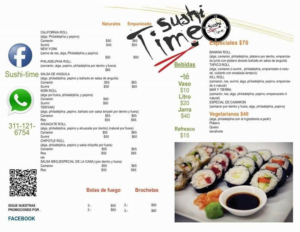 Sushi-Time меню