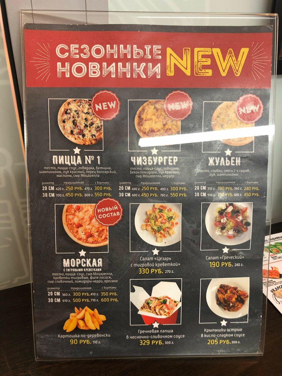 Суши Сет меню