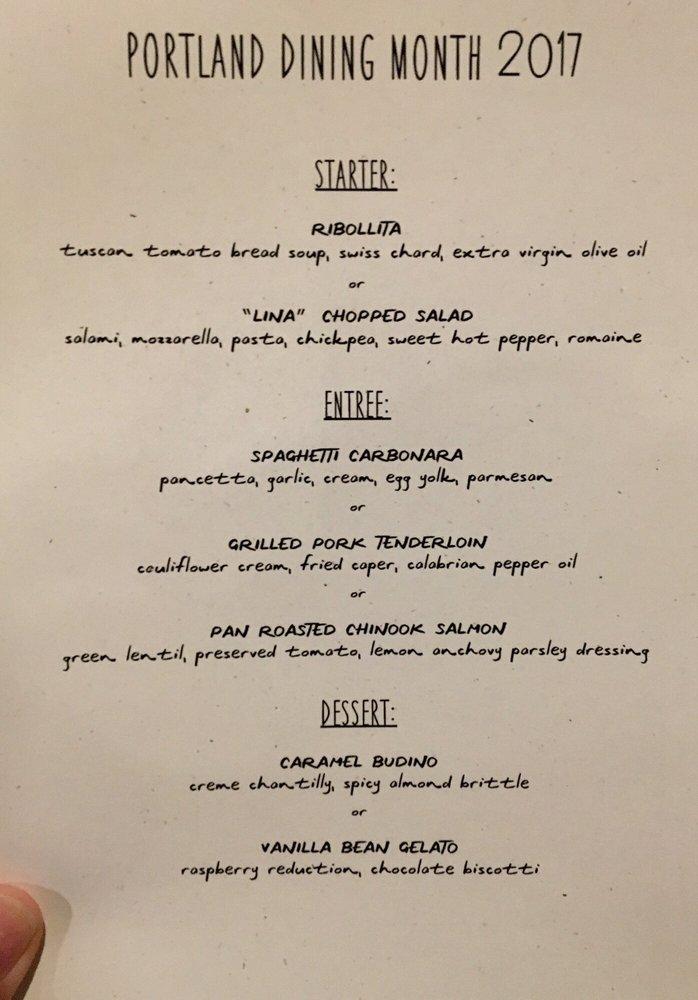 Pazzo Ristorante меню